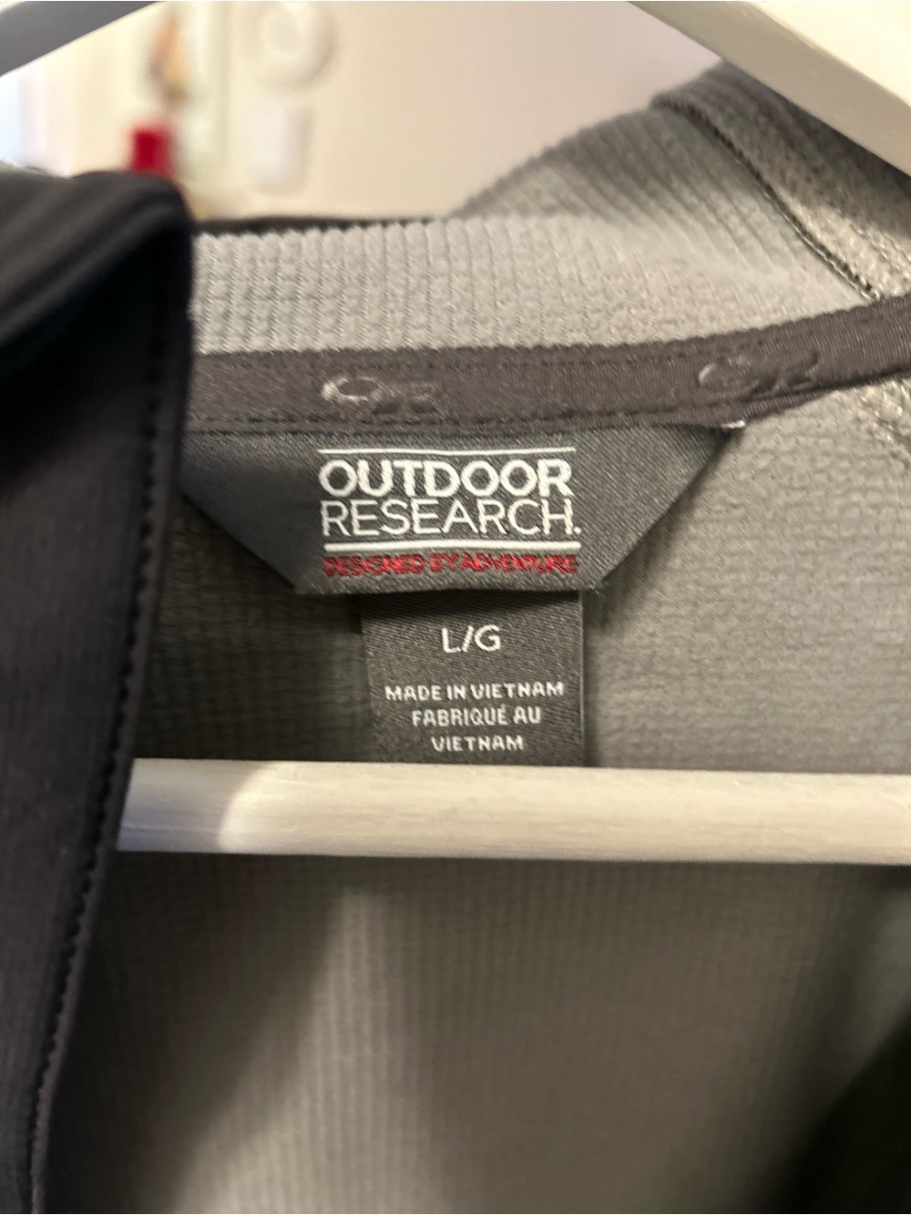 Outdoor Research softshell jacket- women’s fit L/G